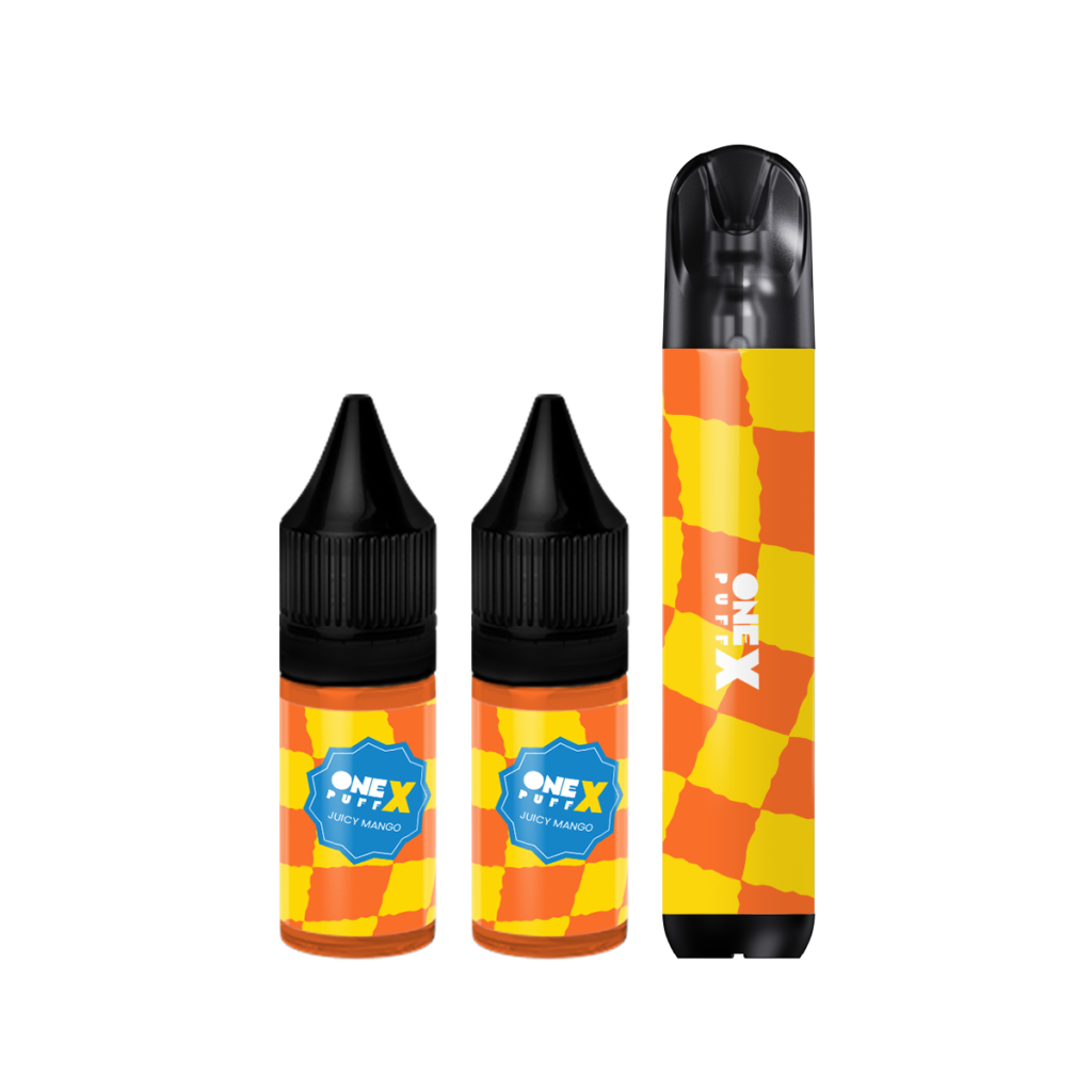 Țigara electronica One Puff X reîncărcabilă cu aromă de Juicy Mango și 10.000 de puffs